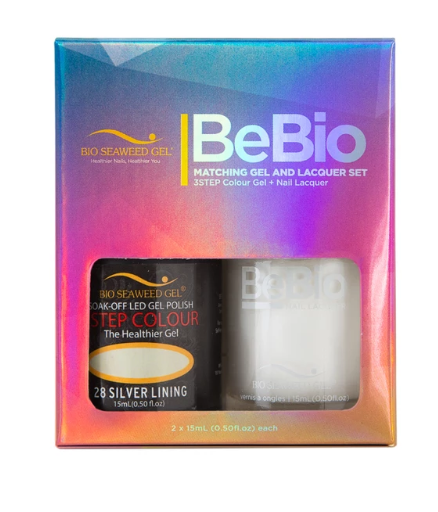 Bio Seaweed Bebio Duo 28 Silver Lining-Beauty Zone Nail Supply