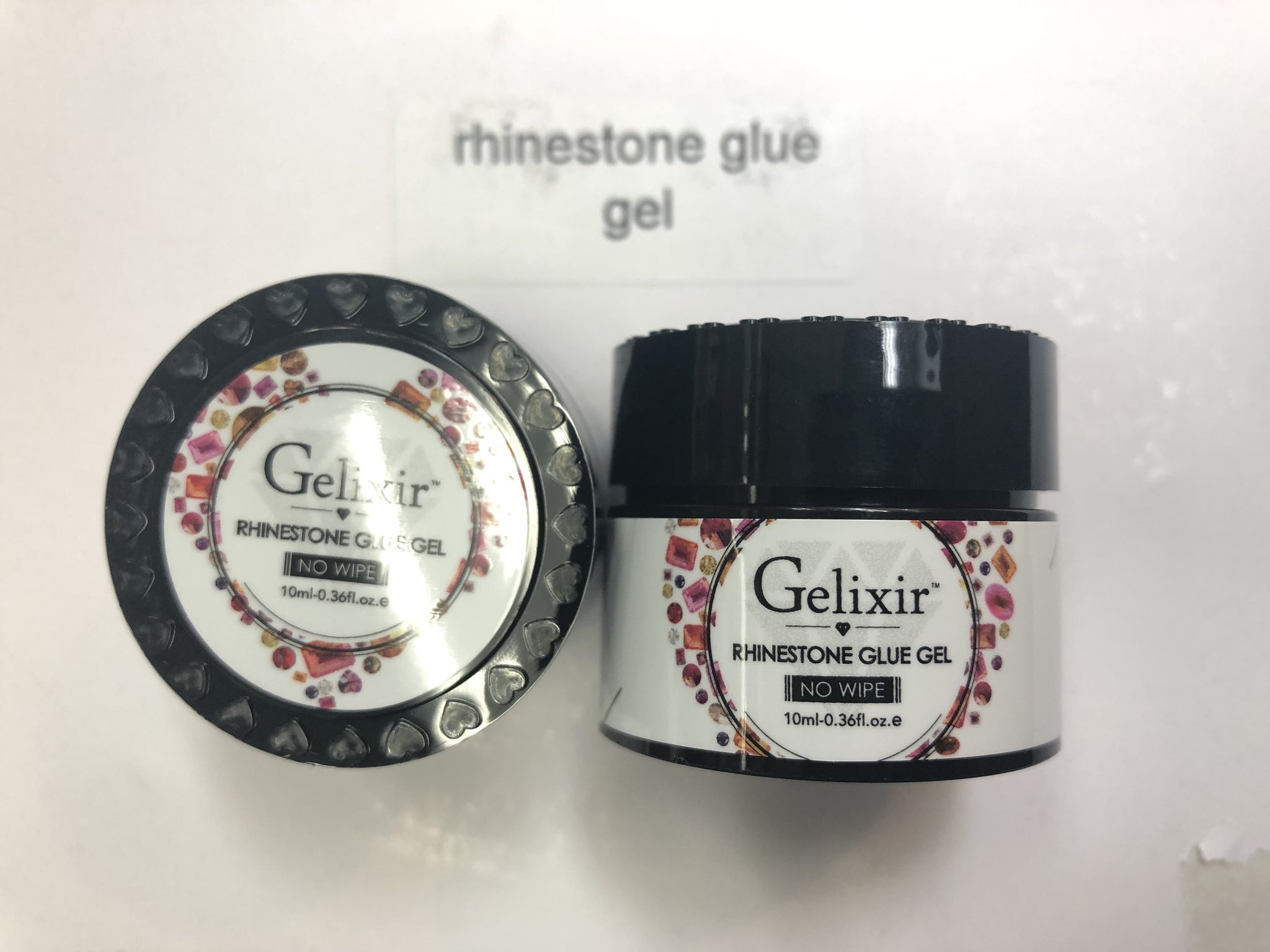 Gelixir Rhinestone Glue Gel No-wipe UV/LED Clear Gel – Beauty Zone Nail  Supply
