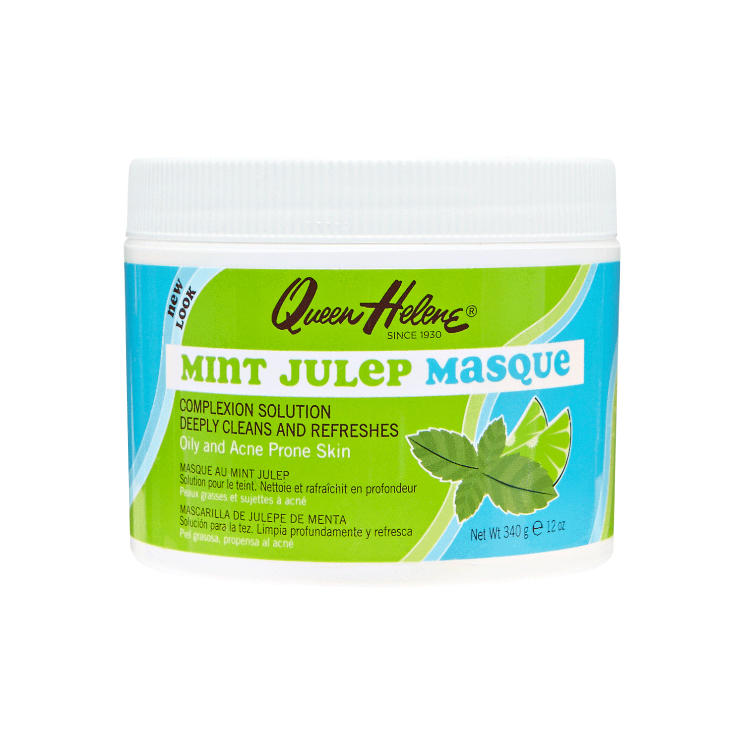 Queen Helene MINT JULEP MASQUE 12 OZ #Q625809-Beauty Zone Nail Supply
