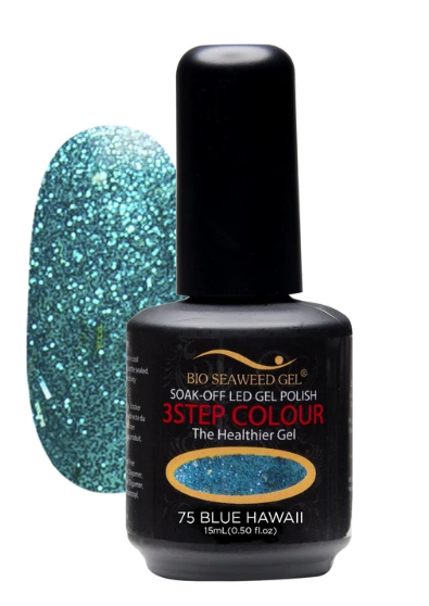 Bio Seaweed 3STEP Gel Polish 75 Blue Hawaii-Beauty Zone Nail Supply