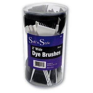Soft 'n Style 36pc. 2" Wide Dye Brush Display 890