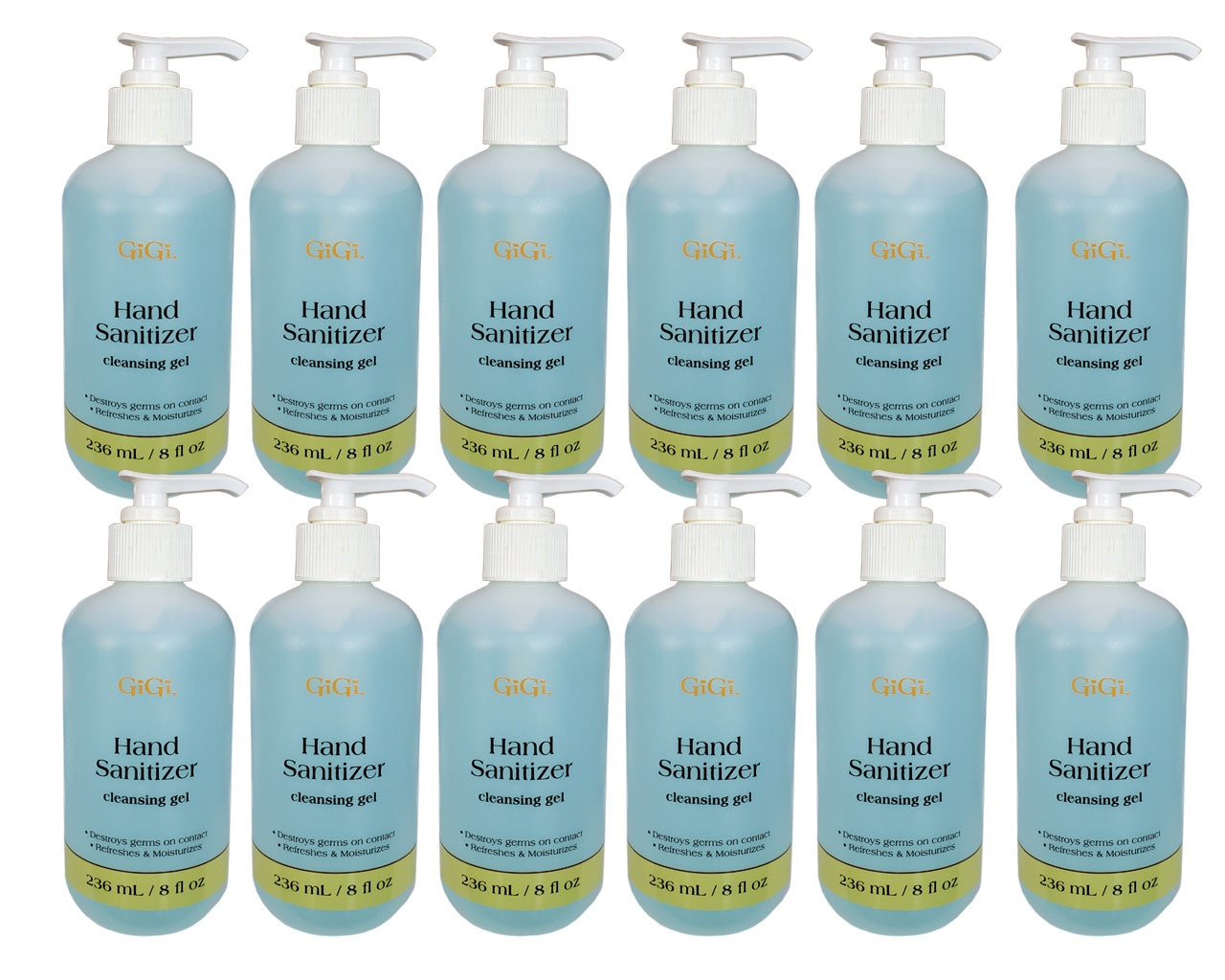 Gigi Hand Sanitizer Cleansing Gel Destroys Germs Free Ship (12x$6)-Beauty Zone Nail Supply