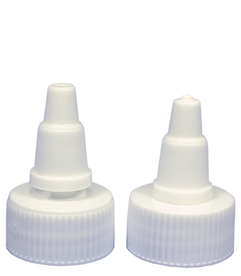 Tolco Closure, Twist Open/ Close White Plastic Cap-Beauty Zone Nail Supply