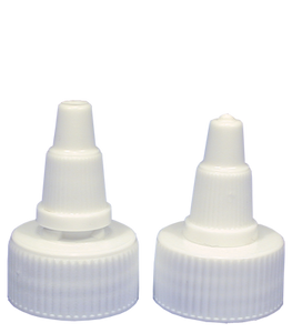 Tolco Closure, Twist Open/ Close White Plastic Cap-Beauty Zone Nail Supply