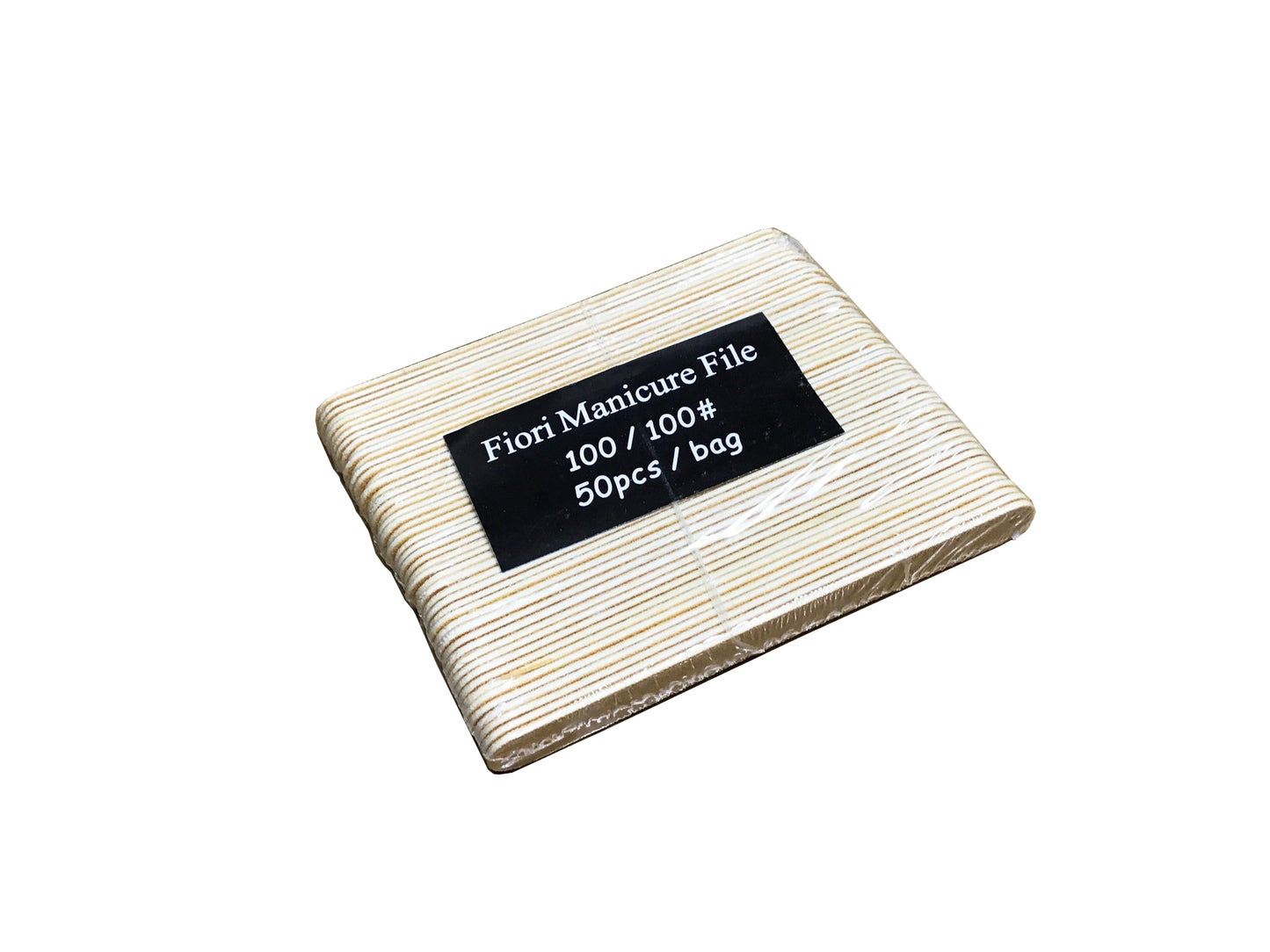 Nail File Mini 100/100 Brown 50 pc/Pack #F158-Beauty Zone Nail Supply