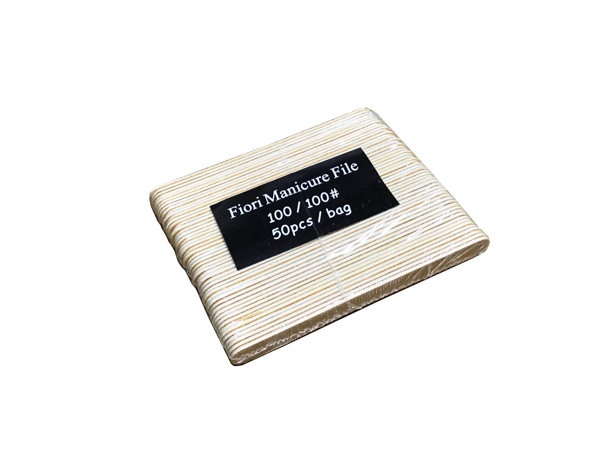 Nail File Mini 100/100 Brown 50 pc/Pack #F158-Beauty Zone Nail Supply