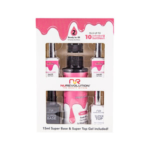 Nurevolution Gel Refills French Pink Gel Refills 5oz-Beauty Zone Nail Supply