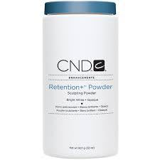 Cnd Ret+ Powder White 32 Oz #03747-Beauty Zone Nail Supply