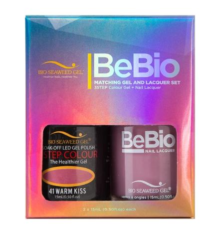 Bio Seaweed Bebio Duo 41 Warm Kiss-Beauty Zone Nail Supply