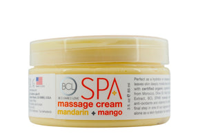 BCL SPA Massage Cream Mandarin + Mango 3oz-Beauty Zone Nail Supply