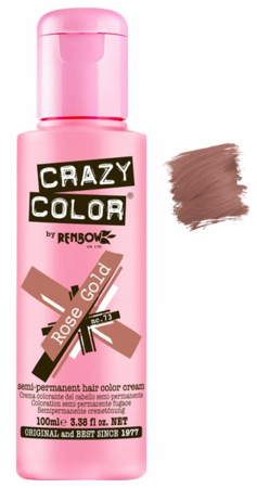 Crazy Color vibrant Shades -CC PRO 73 ROSE GOLD 150ML-Beauty Zone Nail Supply