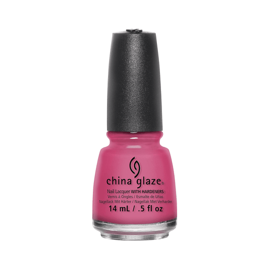 China Glaze Lacquer Shocking Pink 0.5 oz #70293-Beauty Zone Nail Supply
