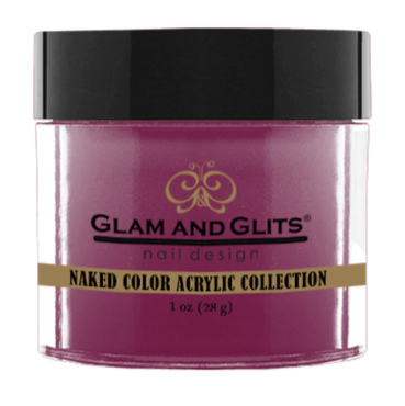 Glam & Glits Naked Color Acrylic Powder (Shimmer) 1 oz Smoldering Plum- NCAC442-Beauty Zone Nail Supply