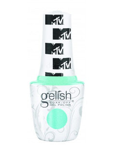 Gelish GEL ELECTRIC REMIX TURQUOISE SHIMMER 0.5 fl oz #1110384-Beauty Zone Nail Supply