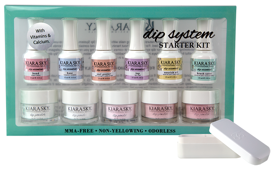 Kiara Sky Dip System French Starter Kit #D605-Beauty Zone Nail Supply