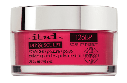 ibd Dip & Sculpt Rose Lite District 126BP2 2 oz-Beauty Zone Nail Supply