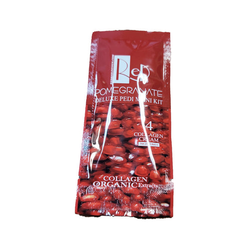 Red Manicure Pedicure Spa Step 4 Pomegranate Lotion-Beauty Zone Nail Supply