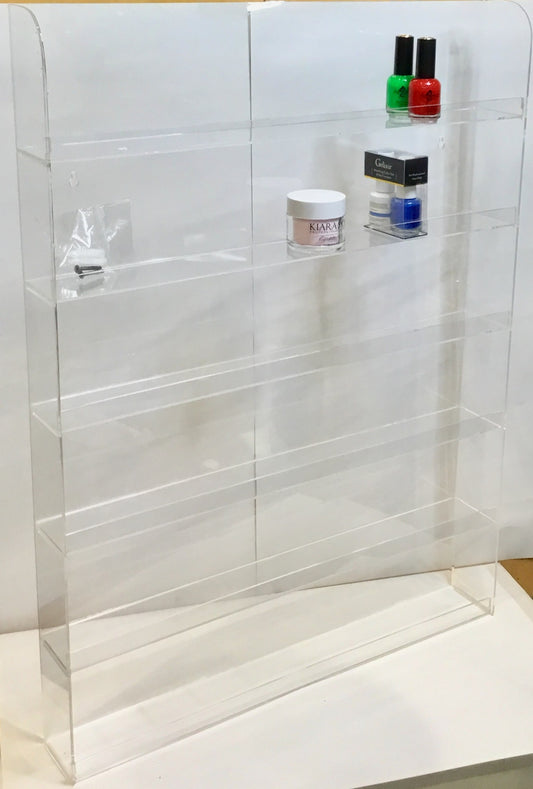 WR003 Wall Rack NAIL POLISH 180 Bottle-Beauty Zone Nail Supply