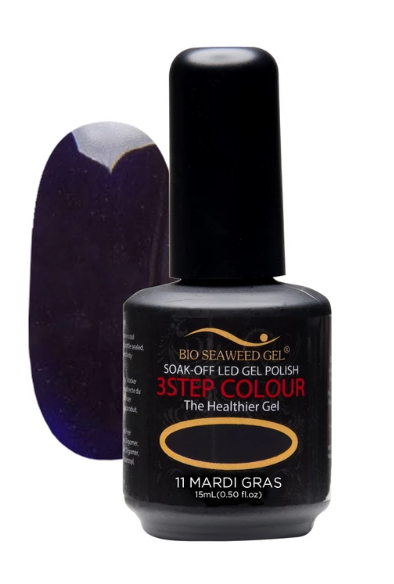 Bio Seaweed 3STEP Gel Polish 11 Mardi Gras-Beauty Zone Nail Supply