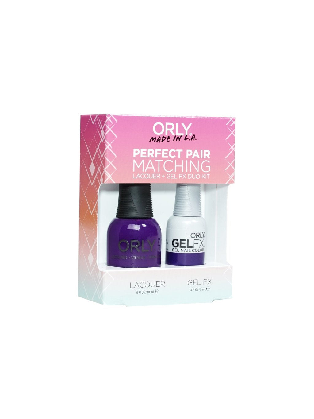 Orly Duo Saturated (Lacquer + Gel) .6oz / .3oz 31135-Beauty Zone Nail Supply