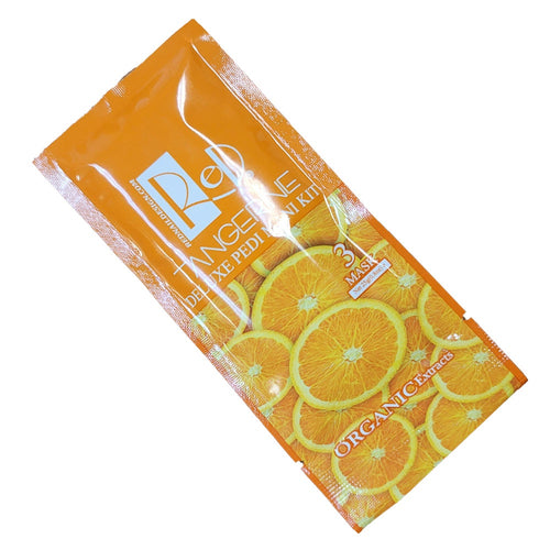 Red Manicure Pedicure Spa Step 3 Tangerine Mask-Beauty Zone Nail Supply