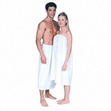 Scalpmaster Terry Cloth Spa Wrap White 3042-Beauty Zone Nail Supply