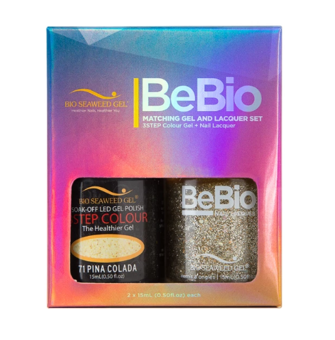 Bio Seaweed Bebio Duo 71 Pina Colada-Beauty Zone Nail Supply