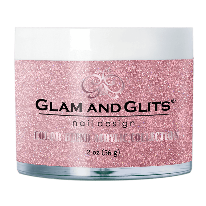Glam & Glits Acrylic Powder Color Blend (Glitter) 2 oz Gold Getter - BL3096-Beauty Zone Nail Supply