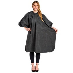 Techno Vinyl Shampoo Cape with Stay-dry Back Guard-Beauty Zone Nail Supply