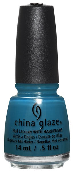 China Glaze Lacquer Jagged Little Teal (Dark Teal Creme) 0.5 oz #83611-Beauty Zone Nail Supply