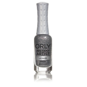 Orly Instant Artist Platinum Glitter (Silver) 0.3 oz #27124-Beauty Zone Nail Supply