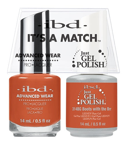 IBD Gel Polish DUO Boots With The Brr 14mL / 0.5 fl oz #65256-Beauty Zone Nail Supply