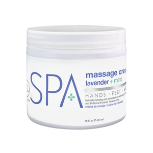 BCL SPA Massage Cream Lavender + Mint 16oz-Beauty Zone Nail Supply
