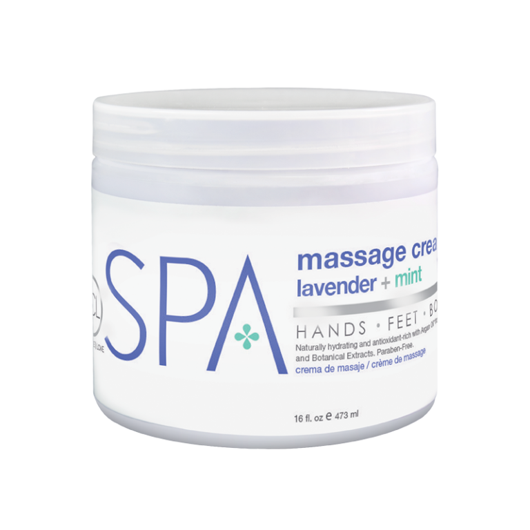 BCL SPA Massage Cream Lavender + Mint 16oz-Beauty Zone Nail Supply