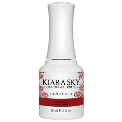 Kiara Sky All In One Gel Polish 0.5 oz Love Note G5034