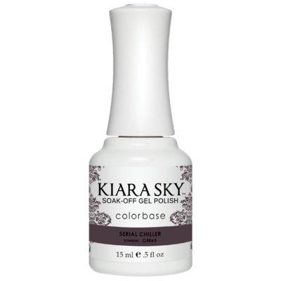 Kiara Sky All In One Gel Polish 0.5 oz Serial Chiller G5063