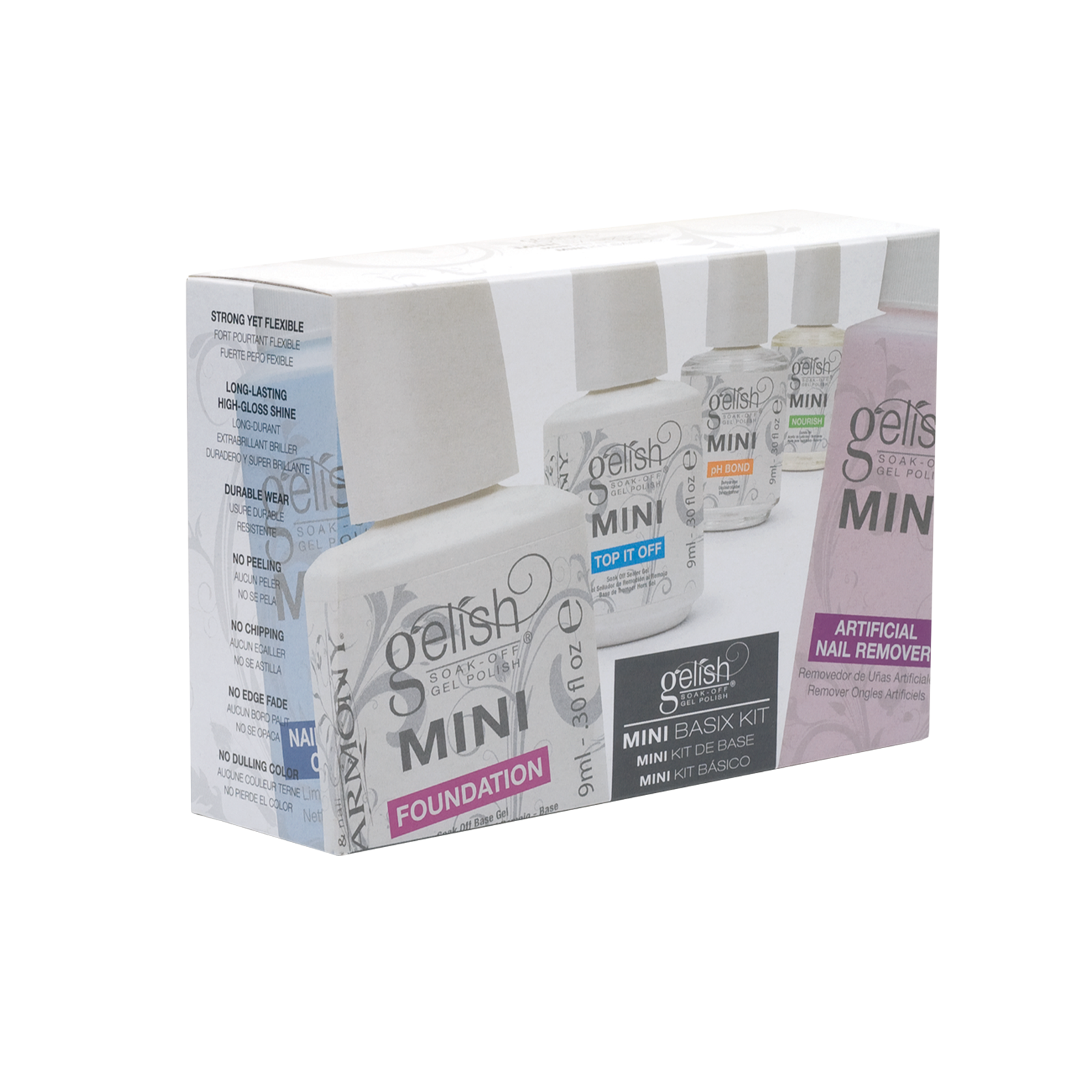 Gelish MINI Complete Basix Gel Nail #1221755-Beauty Zone Nail Supply