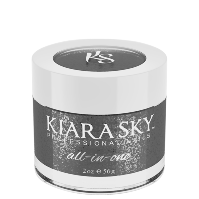 Kiara Sky All In One Dip Powder 2 oz Little Black Dress DM5086-Beauty Zone Nail Supply