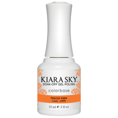 Kiara Sky All In One Gel Polish 0.5 oz Peachy Keen G5090