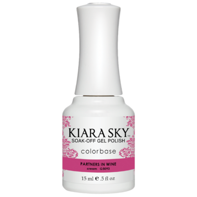 Kiara Sky All In One Gel Polish 0.5 oz Partners In Wine G5093