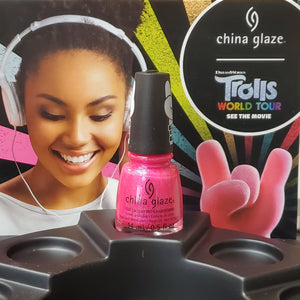 China Glaze Lacquer Pink-In-Poppy 0.5 oz #84824-Beauty Zone Nail Supply
