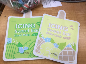 Mask sheet ICING SWEET BAR KOREAN A’PIEU-Beauty Zone Nail Supply