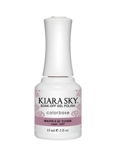 Kiara Sky Gel -G597 Mauve A Lil' Closer-Beauty Zone Nail Supply