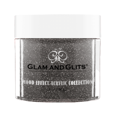 Glam & Glits Mood Acrylic Powder (Glitter) 1 oz White Night - ME1027-Beauty Zone Nail Supply