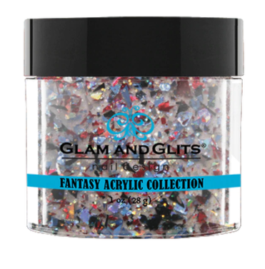 Glam & Glits Fantasy Acrylic (Glitter) 1 oz Ultra Violence - FAC509-Beauty Zone Nail Supply