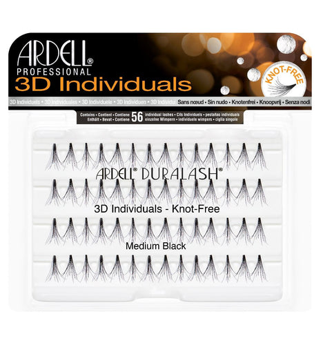 Ardell 3D Individuals Medium Black #75942-Beauty Zone Nail Supply