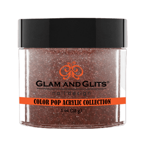 Glam & Glits Color Pop Acrylic (Shimmer) 1 oz Sunburn - CPA378-Beauty Zone Nail Supply