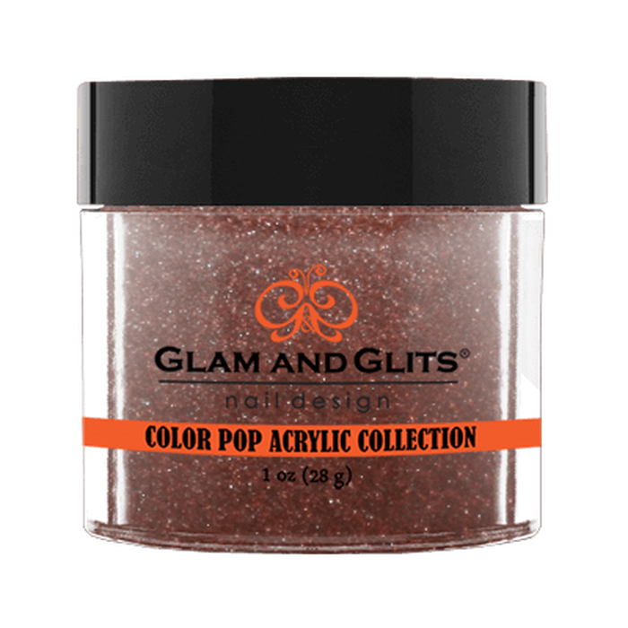 Glam & Glits Color Pop Acrylic (Shimmer) 1 oz Sunburn - CPA378-Beauty Zone Nail Supply