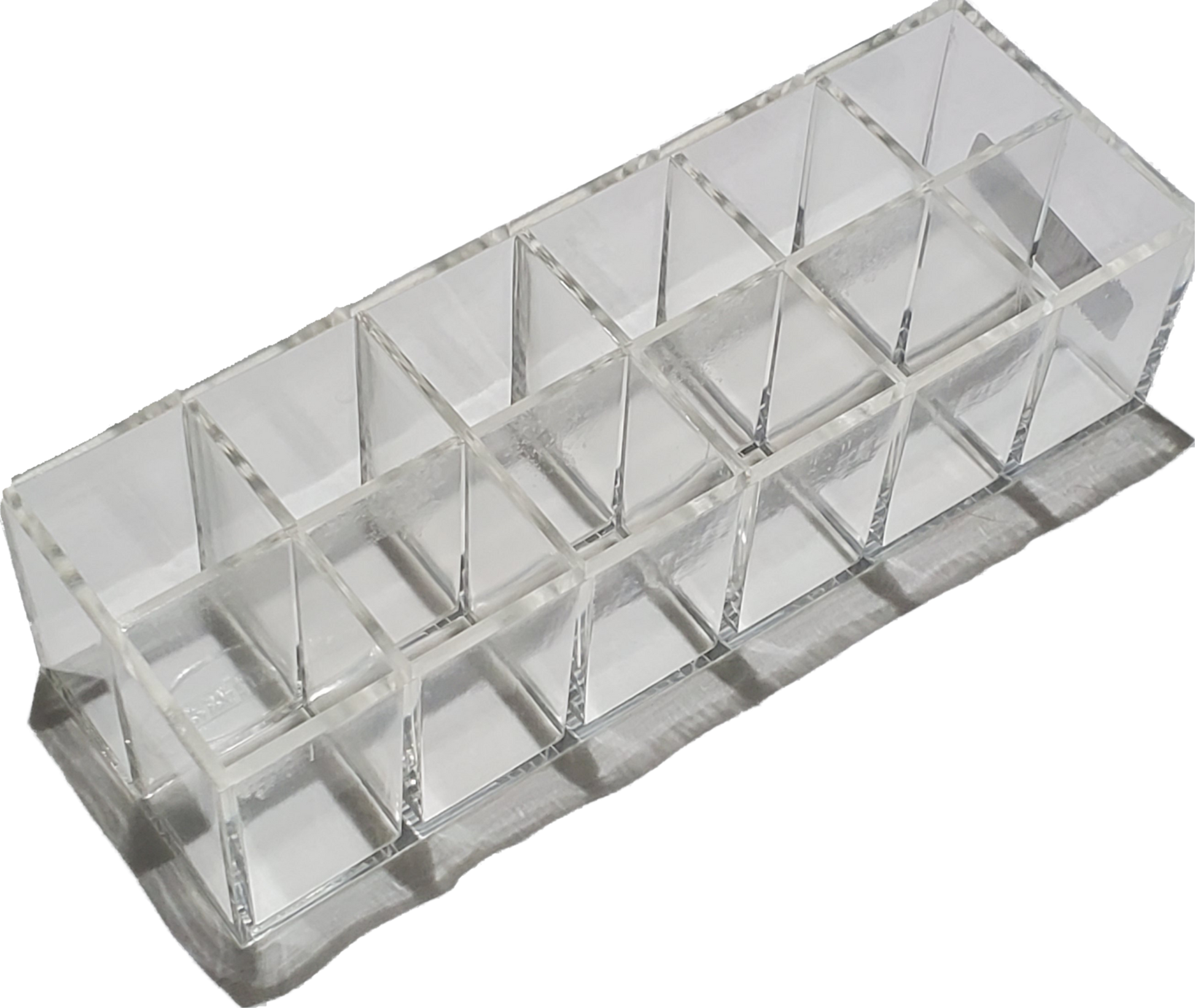 Nail art color 12 bottle organizer plastic-Beauty Zone Nail Supply