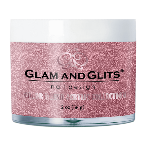 Glam & Glits Acrylic Powder Color Blend (Glitter) 2 oz Gold Getter - BL3096-Beauty Zone Nail Supply